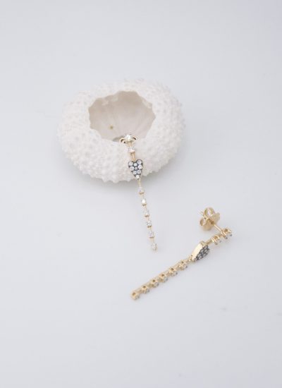 Heart Pendant Earrings by Be8