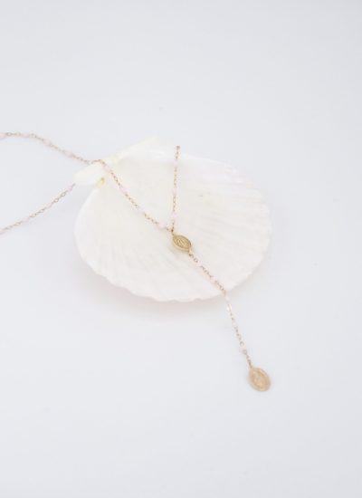Collier Madone Chapelet 'Rose Bebe'