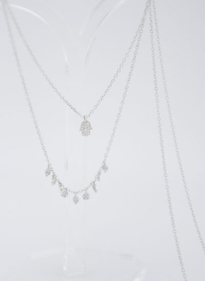 Dainty Hamsa Collier Meira T